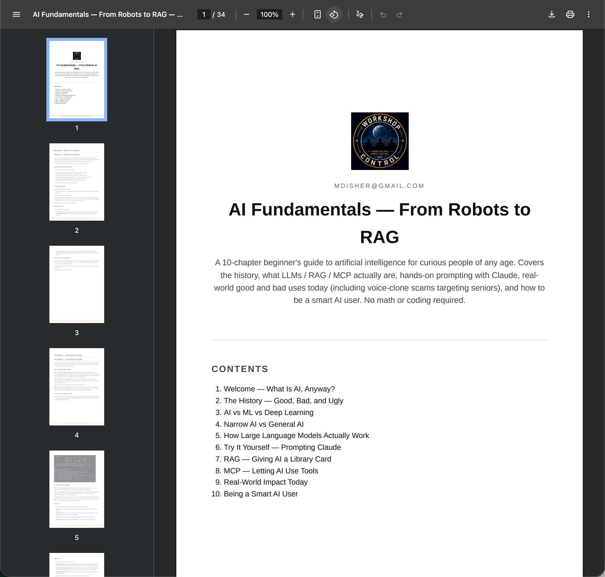 PDF lab guide — cover page